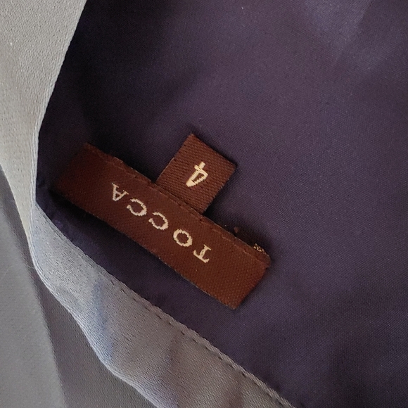 Tocca Size 4 100% Silk Flowered Skirt - Picture 5 of 8